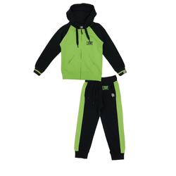 Baby trainingspak, capuchon, volledige ritssluiting en klein Basic-logo