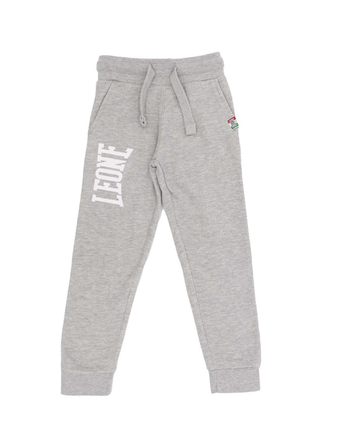 LEONE 1947 APPAREL Pantalone da bambino logo grande Basic