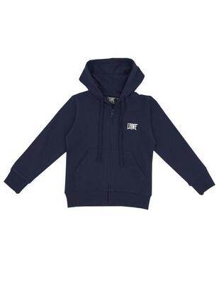 Felpa da bambina con cappuccio e zip Foil