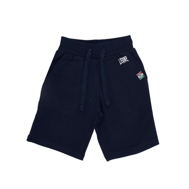 Pantaloni scurți pentru copii de bază din lână cu logo mic