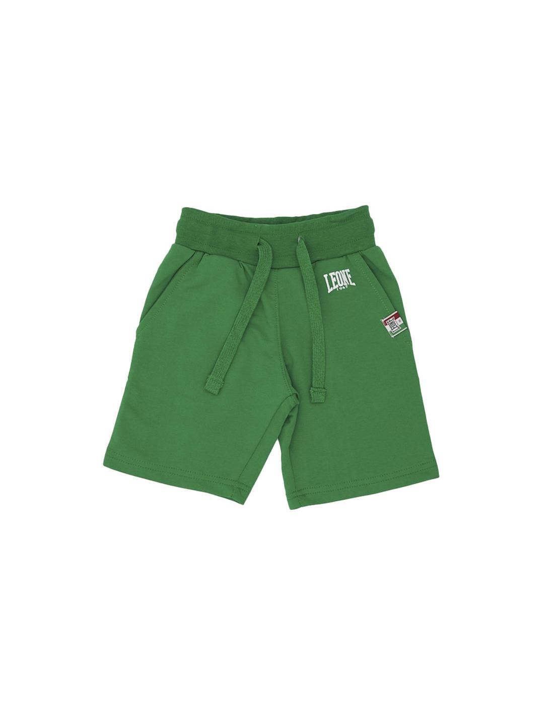 LEONE 1947 APPAREL Bermudas polar básica con pequeño logo