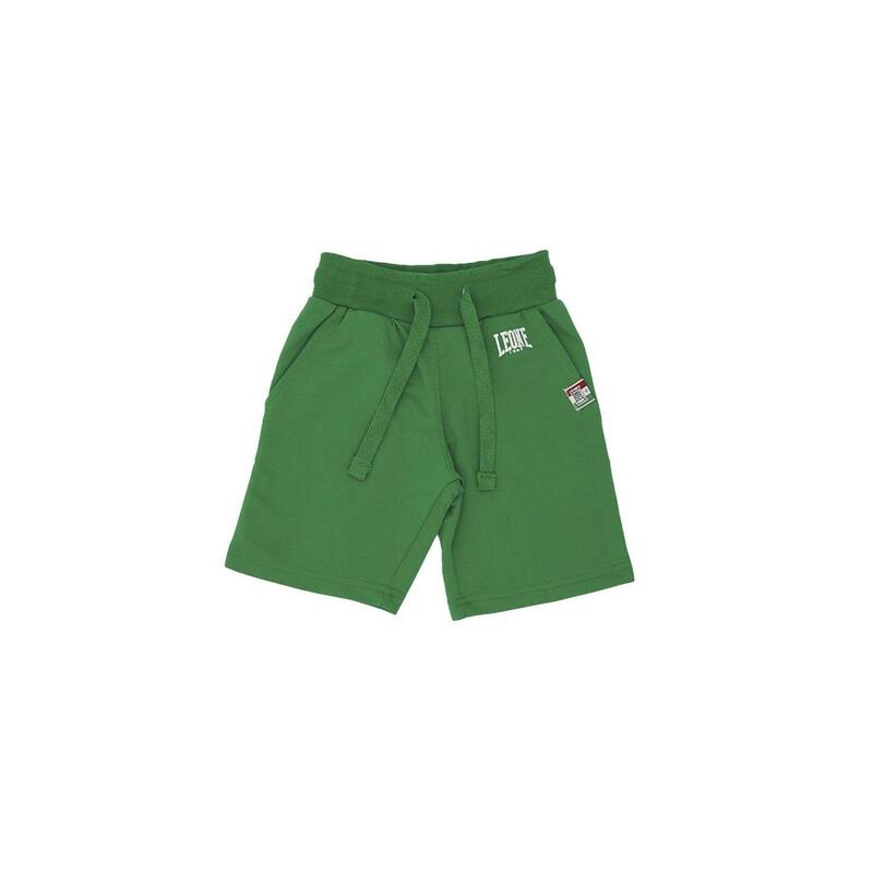 Pantaloni scurți pentru copii de bază din lână cu logo mic