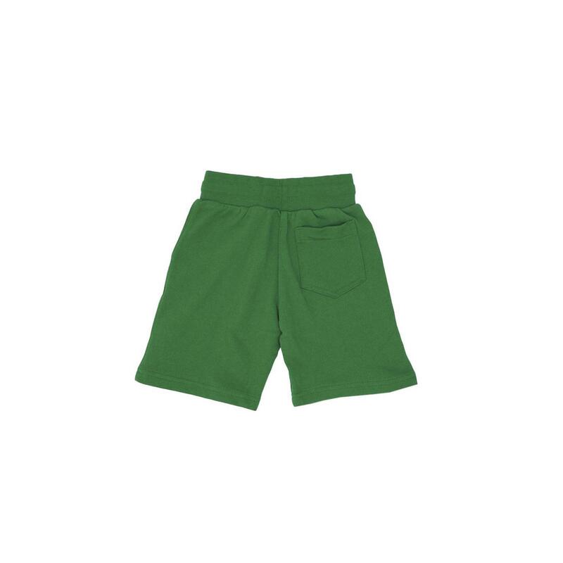 Bermuda in felpa con logo grande da bambino Basic