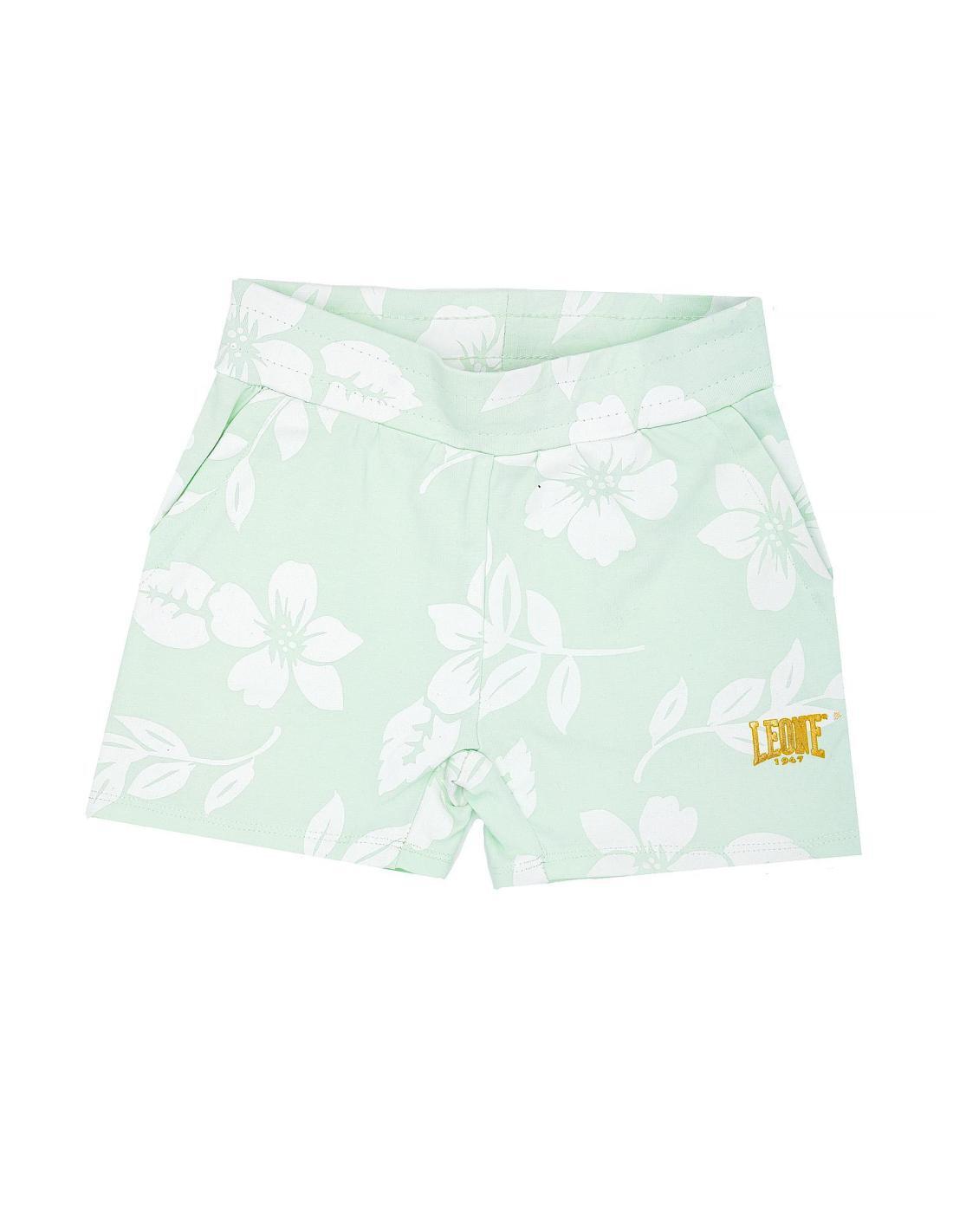 Pantaloncini floreali da bambina Chic Boxing |  Leone 1947 Apparel