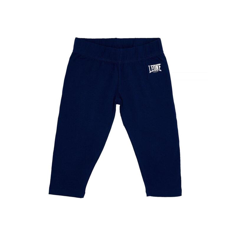 Leggings capri femininas em folha