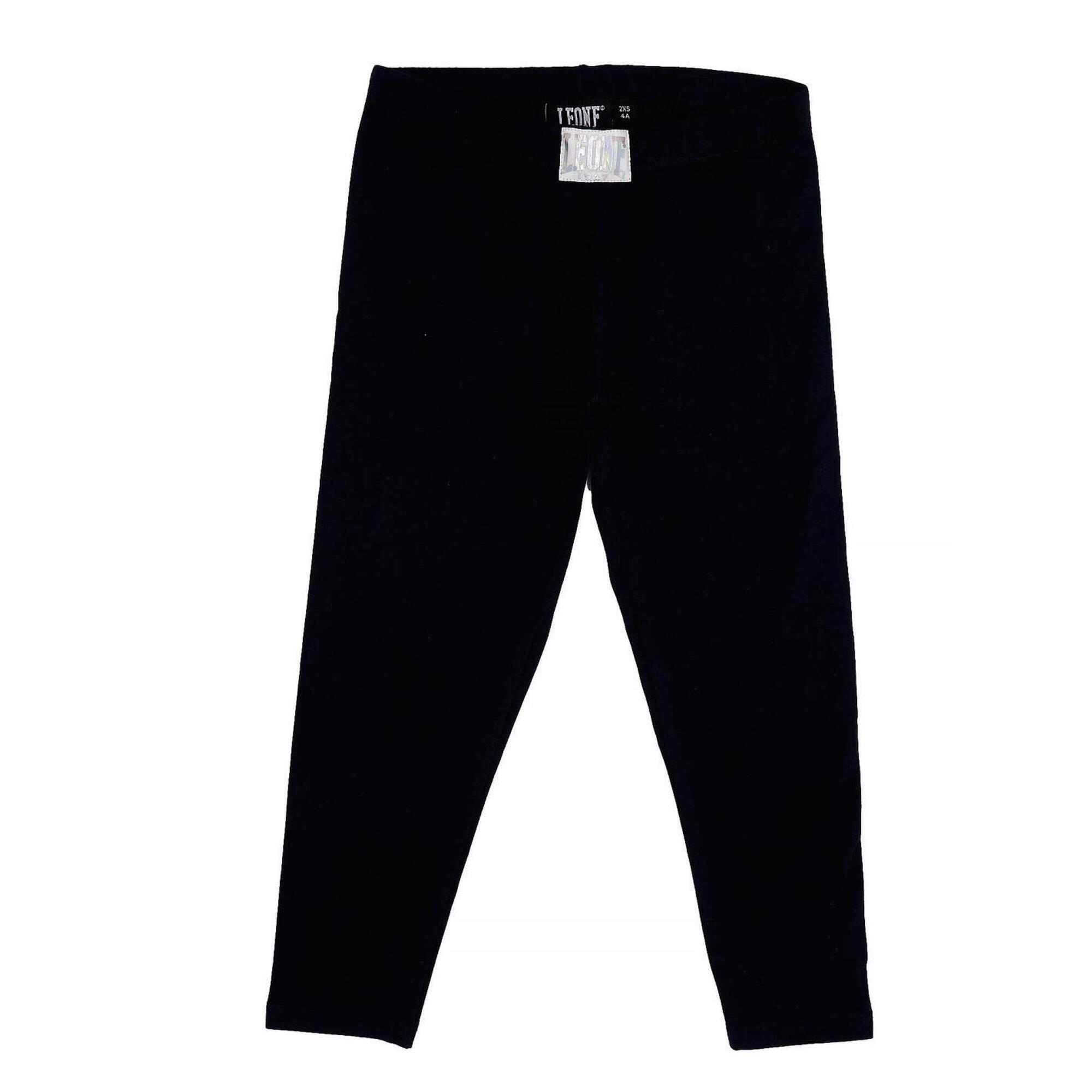 Błyszczące legginsy dziewczęce