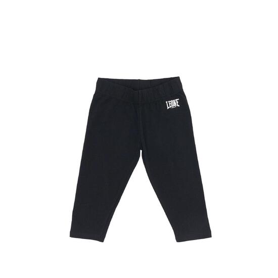 Foliowe legginsy capri dziewczęce