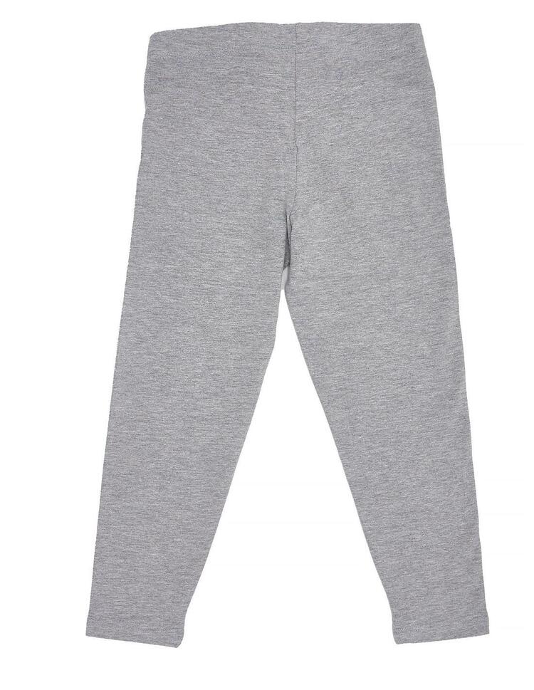 Błyszczące legginsy dziewczęce