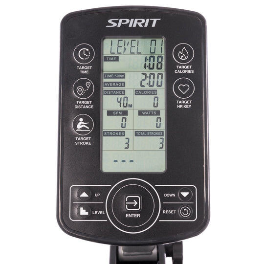 Rameur à eau CRW800H2O pour fitness et cardio 7/7