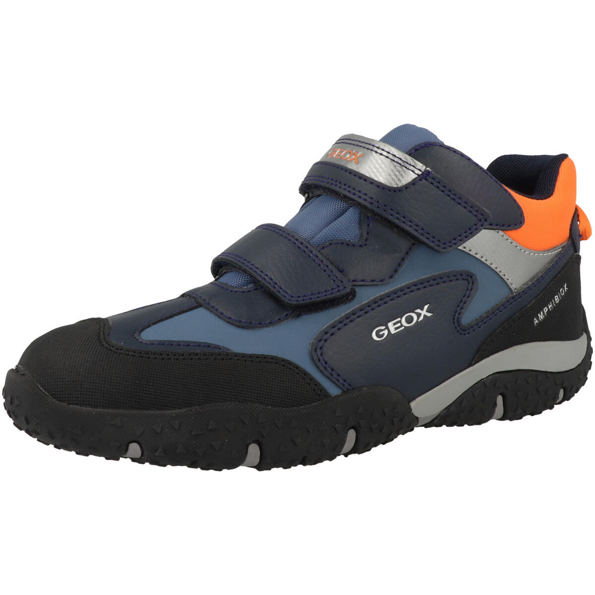 Buty dziecięce dla chłopca trzewiki ocieplane rzepy wodoodporne GEOX J BALTIC AB 4/7
