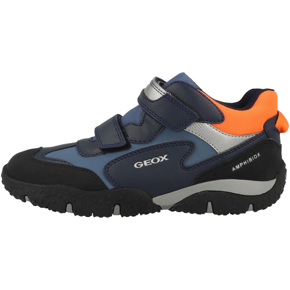 Buty dziecięce dla chłopca trzewiki ocieplane rzepy wodoodporne GEOX J BALTIC AB