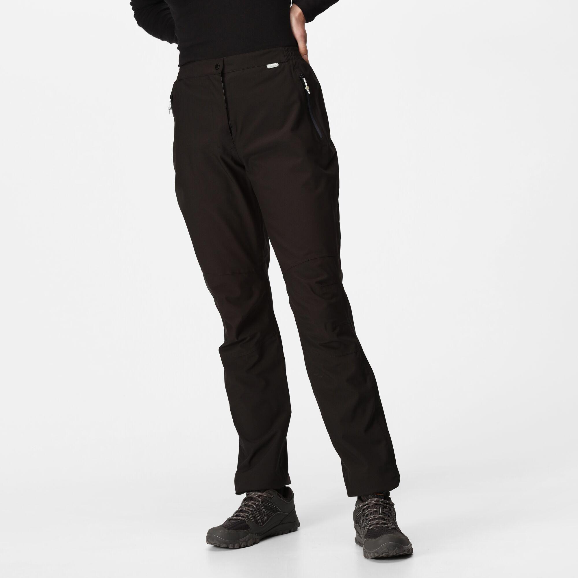 Highton Stretch Women's Hiking Overtrousers - Black 1/5