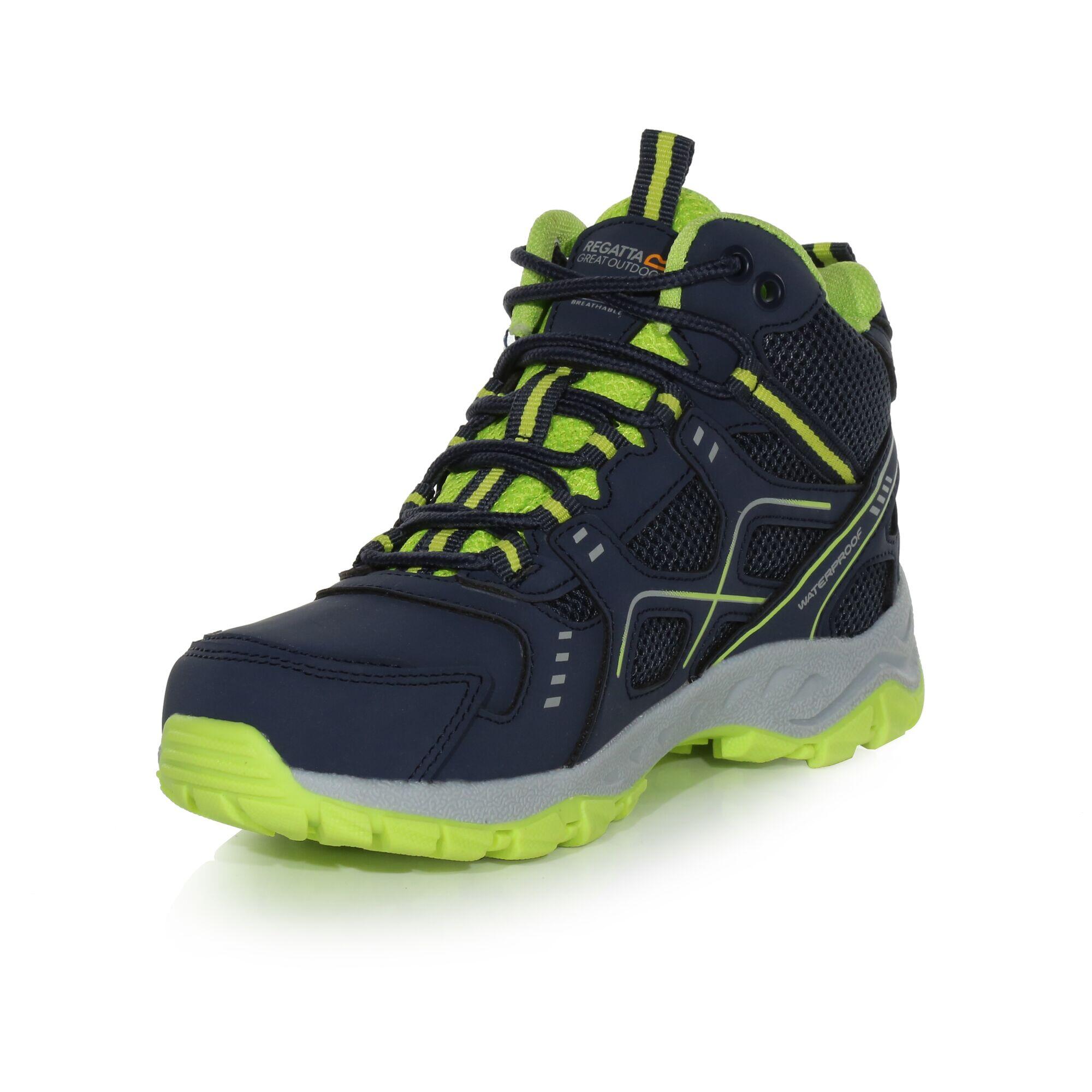 Schoenen Hiking Kinderen Waterproof Ademend Comfortabel Vendeavour 3/6