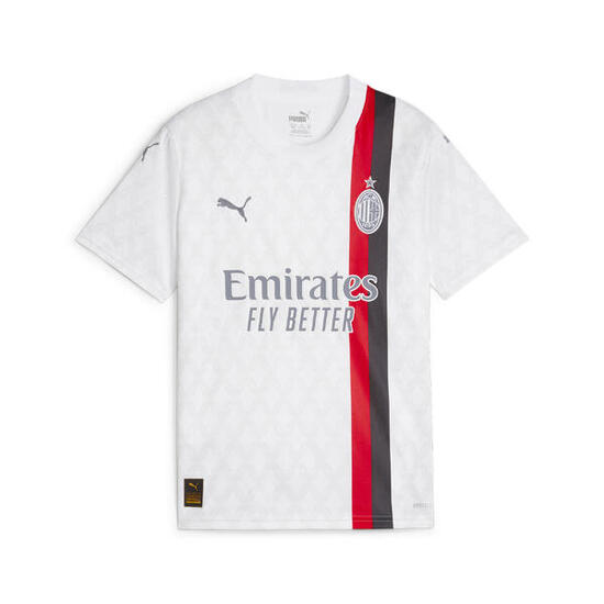 Maglia gara Away AC Milan 23/24 da ragazzi PUMA White Feather Gray