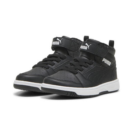Baskets mi-hautes Rebound V6 WTR Enfant PUMA Black White