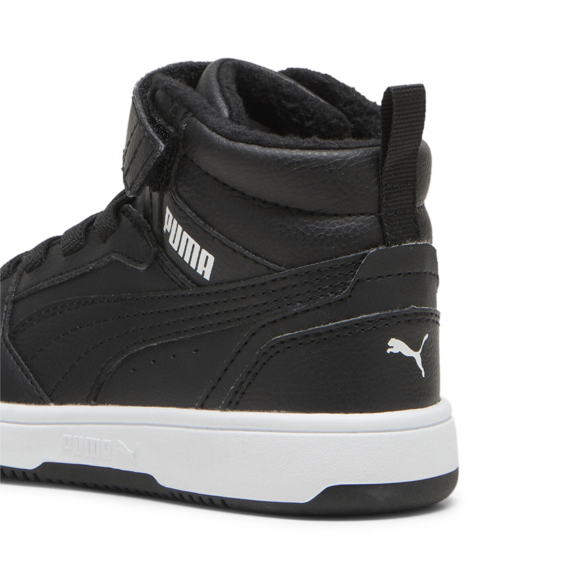 Baskets mi-hautes Rebound V6 WTR Enfant PUMA Black White 2/7