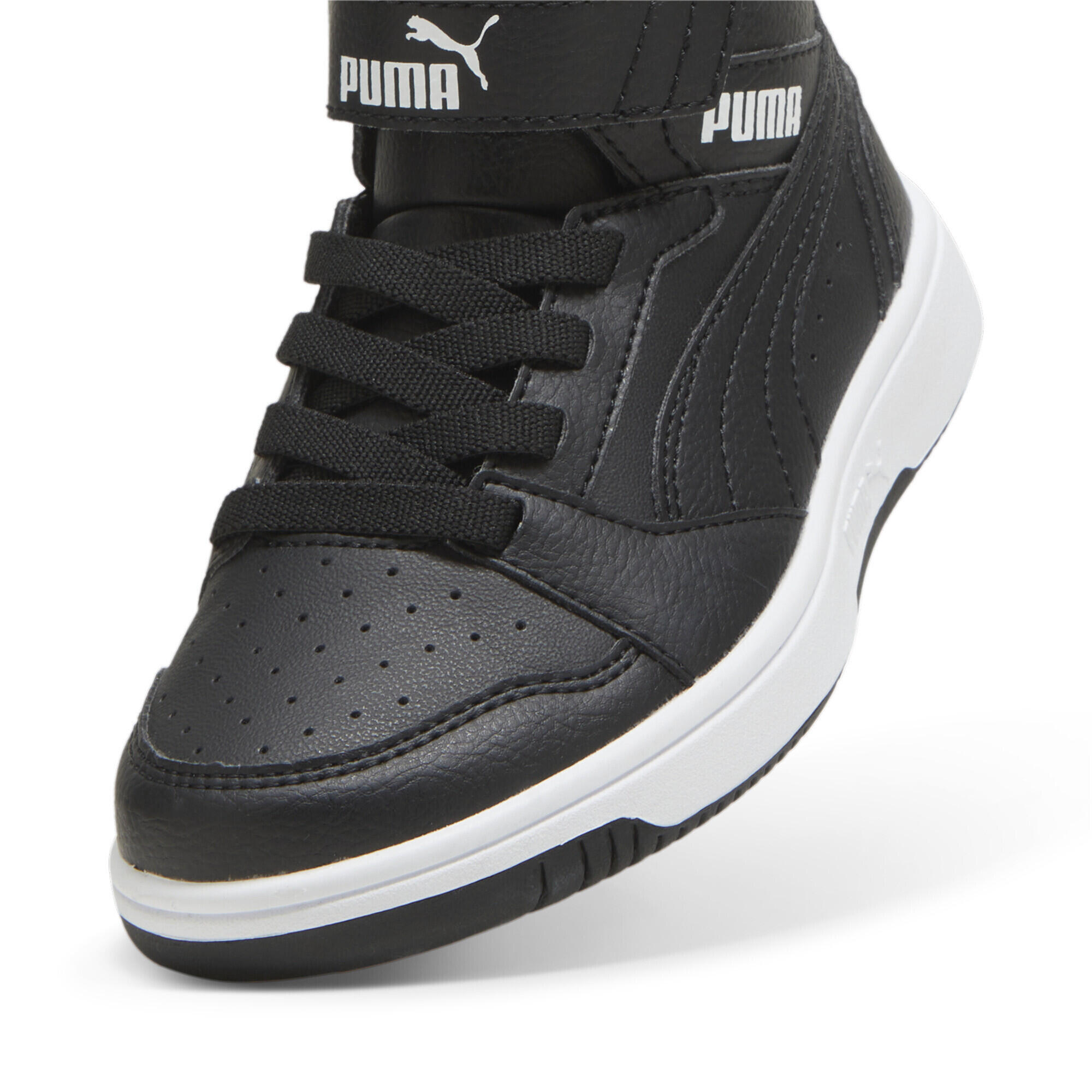 Baskets mi-hautes Rebound V6 WTR Enfant PUMA Black White 6/7