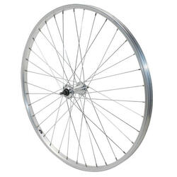 Roue de vélo VTT avant aluminium moyeu aluminium axe plein Velox
