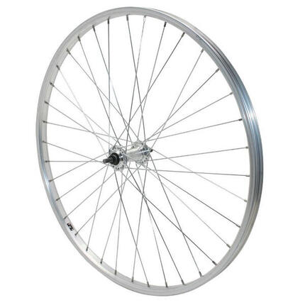 Roue de vélo VTT avant aluminium moyeu aluminium axe plein Velox