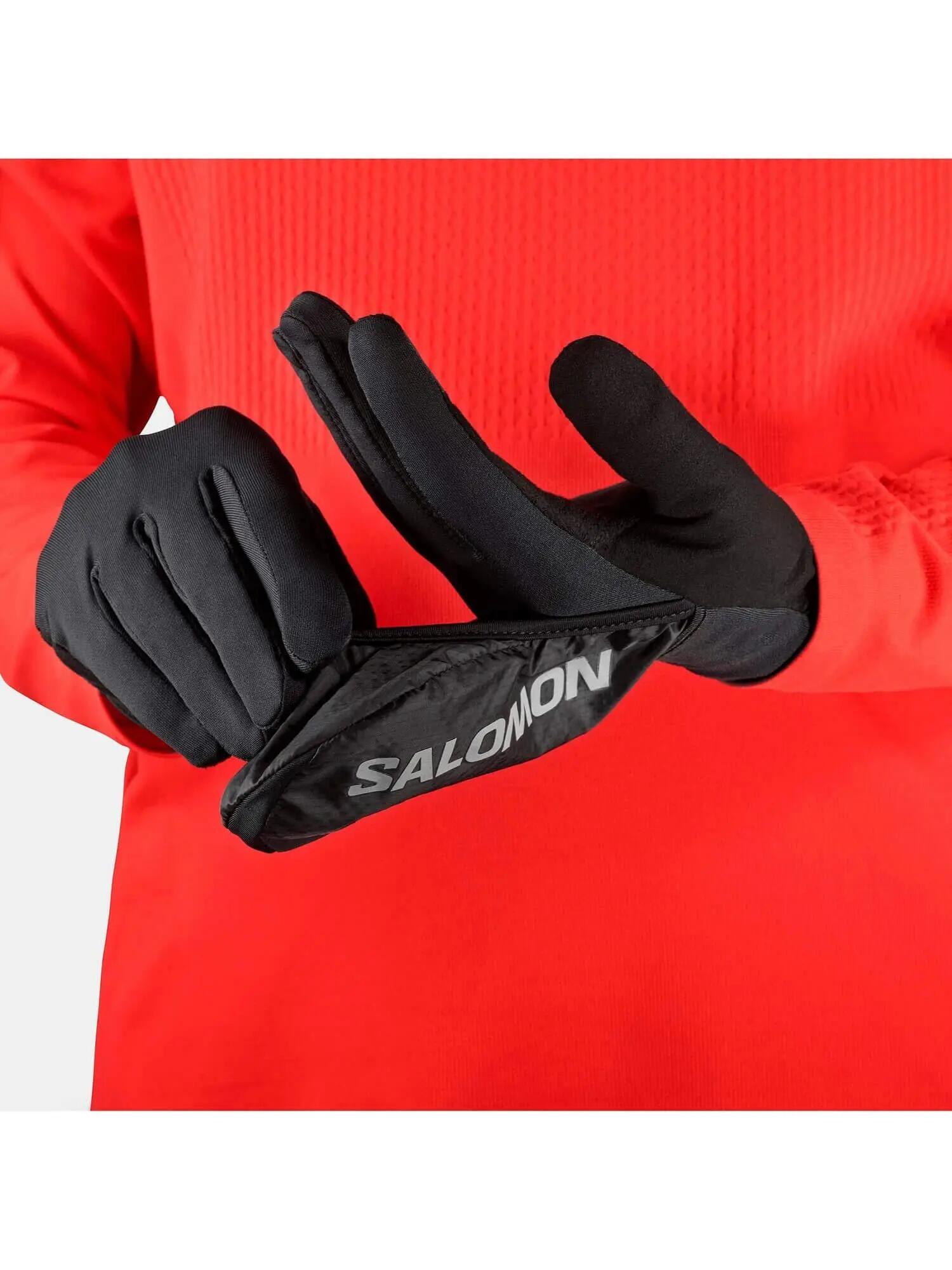 Guanti Salomon modello Guantes Salomon Fast Wing Winter negro blanco per unisex 5/5