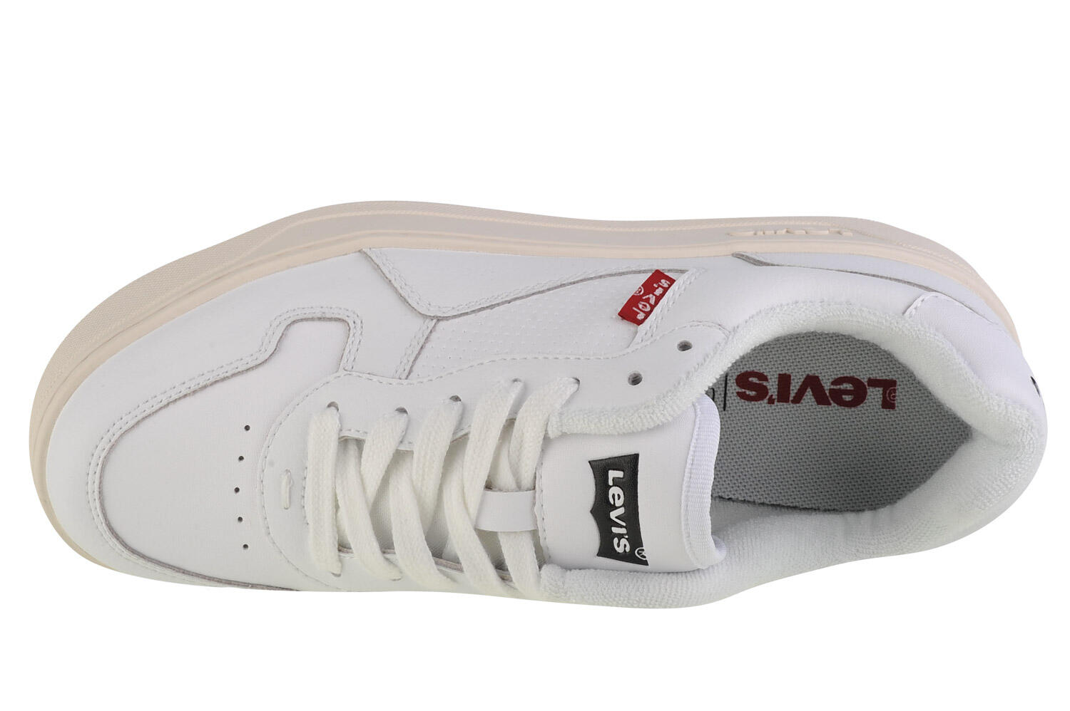 Zapatillas deportivas Mujer Levis Glide Blanco 3/5