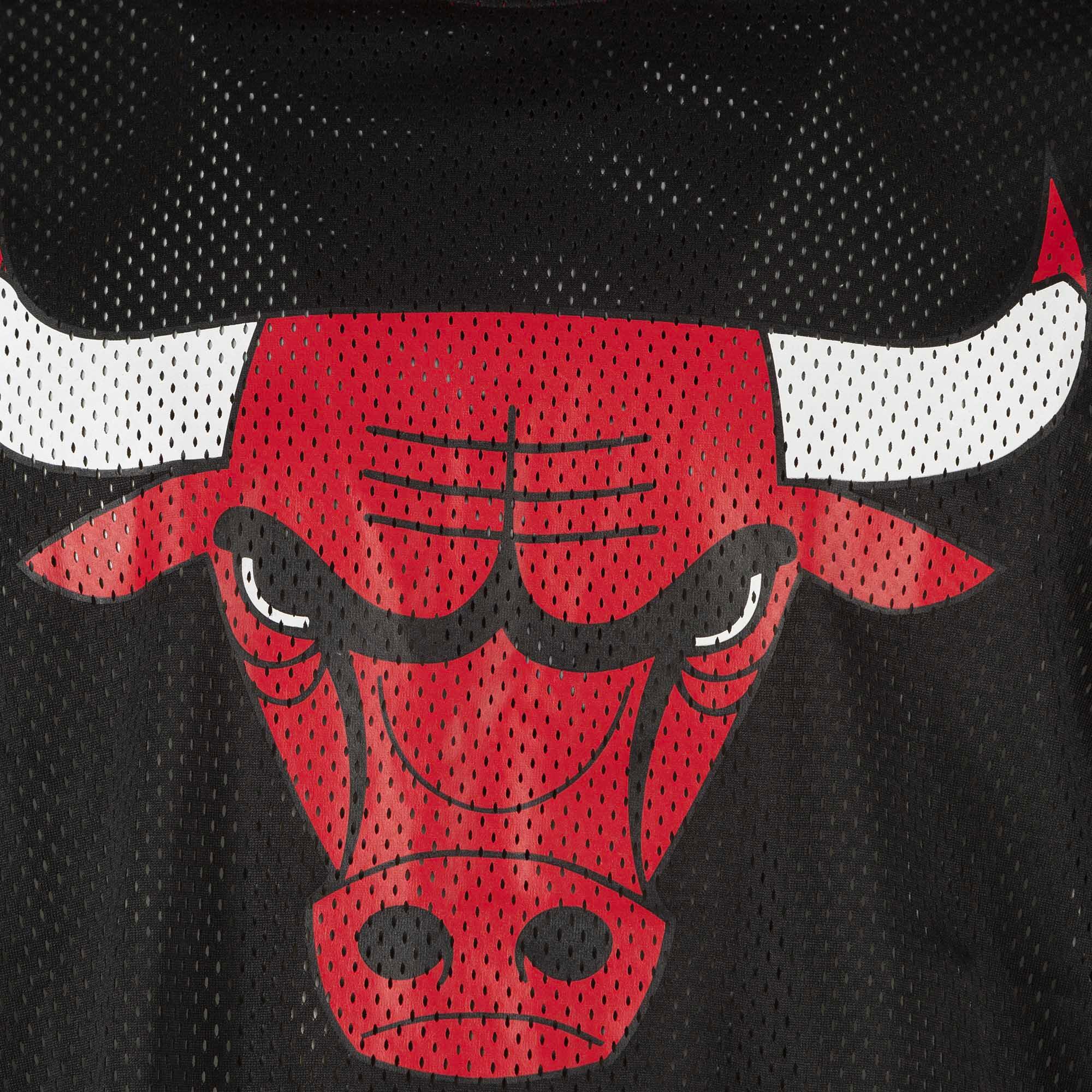 Camiseta New Era Nba Team Logo Mesh Os Tee Chibul Blkfdr Adulto 3/5