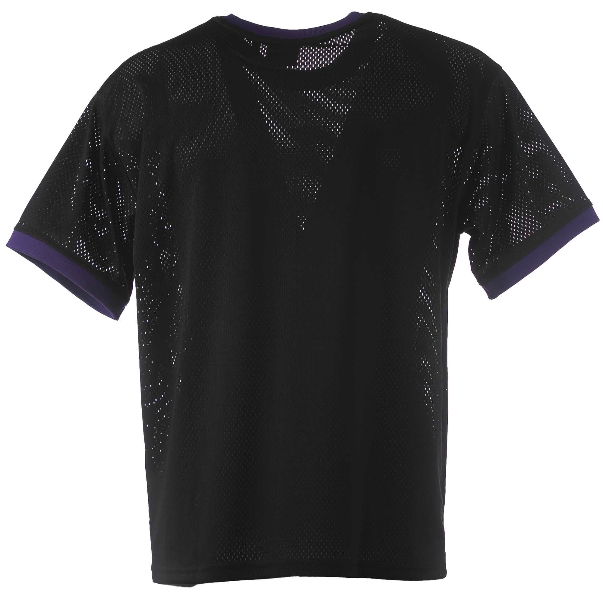New Era T-Shirt Nba Team Logo Mesh Os Tee Loslak Blktrp Adulto 2/5