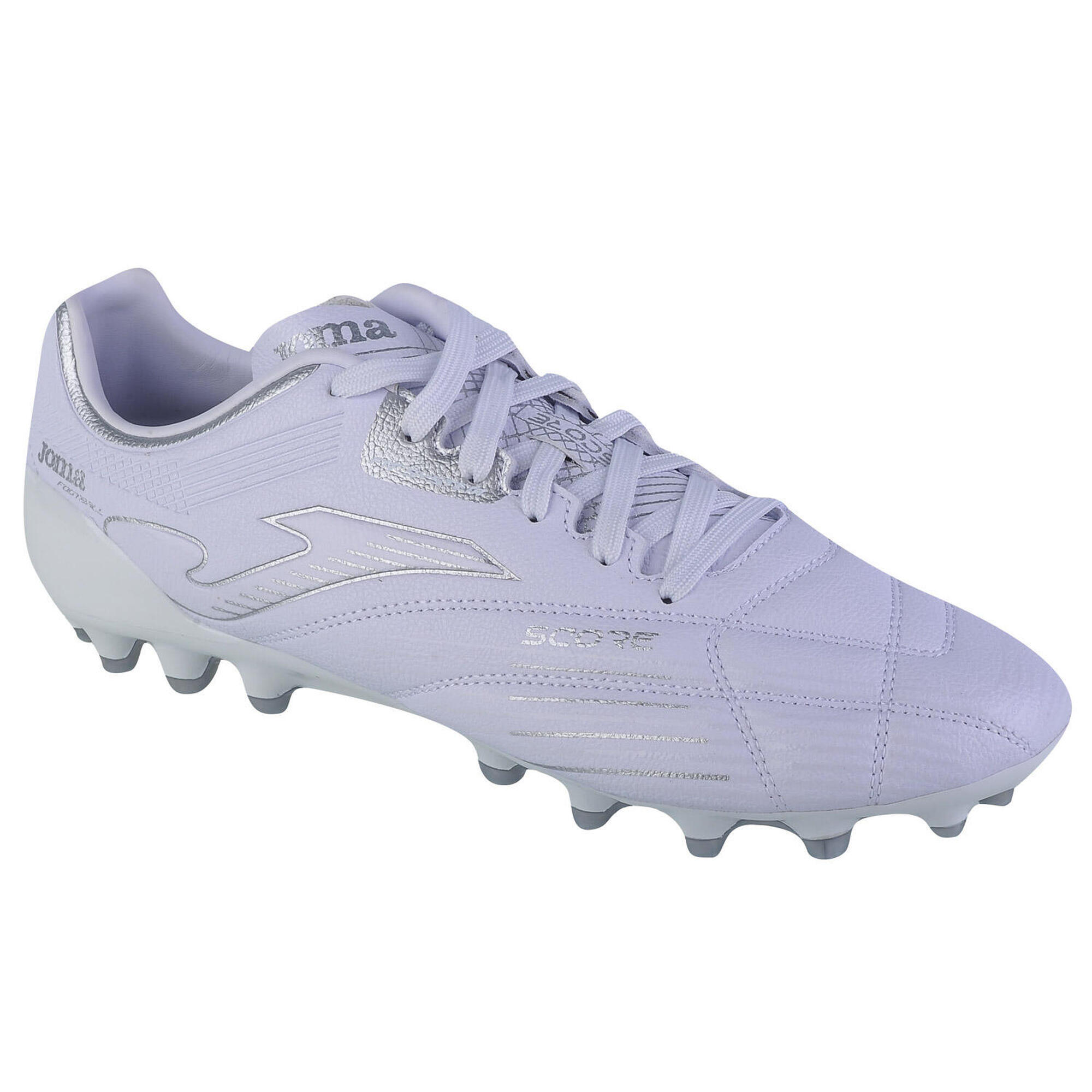 Joma - Chaussures De Football Pour Hommes Score 23 Scow Ag - Chaussures À Crampons - Blanc - 40 - Decathlon