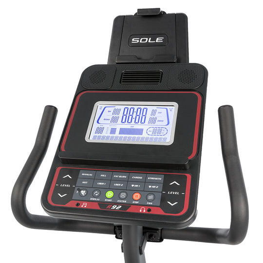 Half liggende hometrainer R92 voor fitness en cardio 7/7