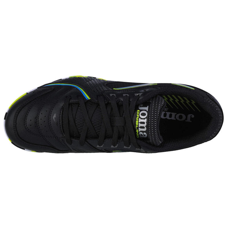 Botas de Fútbol adulto Sintéticas Joma Dribling 23 Turf, negro