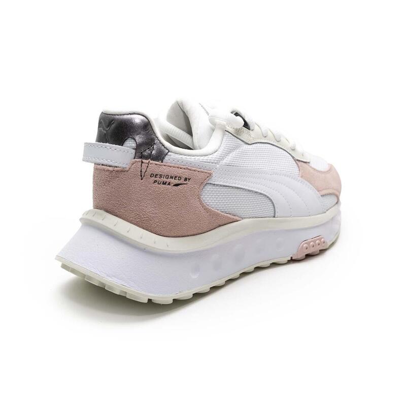 Sneakers Puma Wild Rider Soft Metal Wn's Blanc Femme