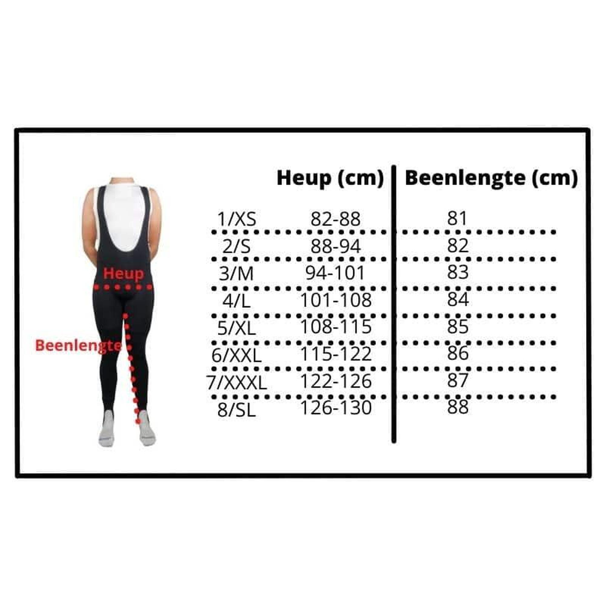 Sport2x T-PRO Premium Protect lange broek met zeem