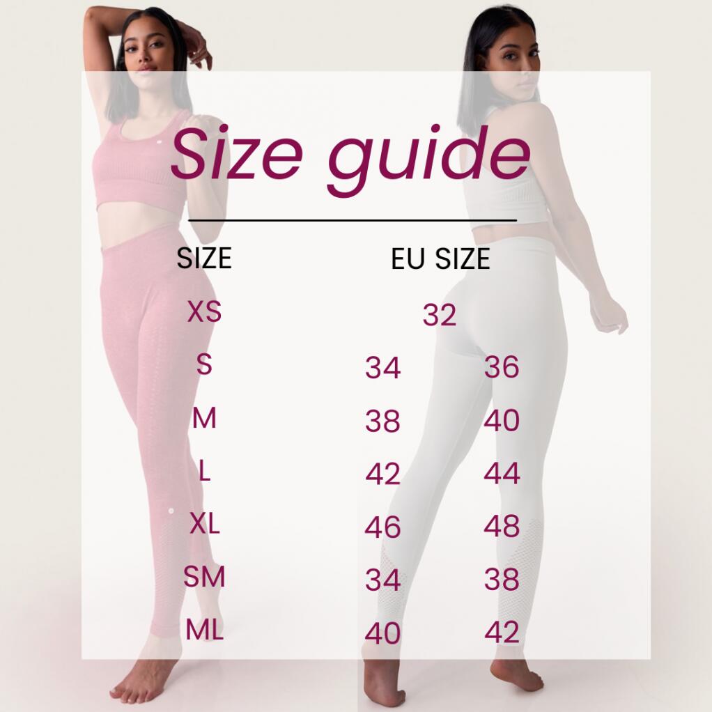 Leggings Donna Fitness Modellanti Compressione Natura 3/3
