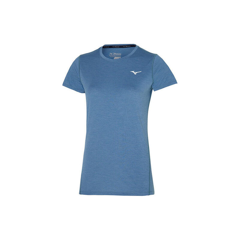 Impulse Core 女裝跑步短袖上衣 - 藍色(Copen Blue)
