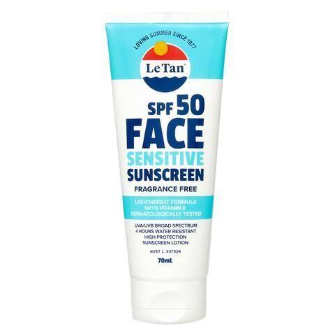 SPF50 Face Sensitive Sunscreen 70ML