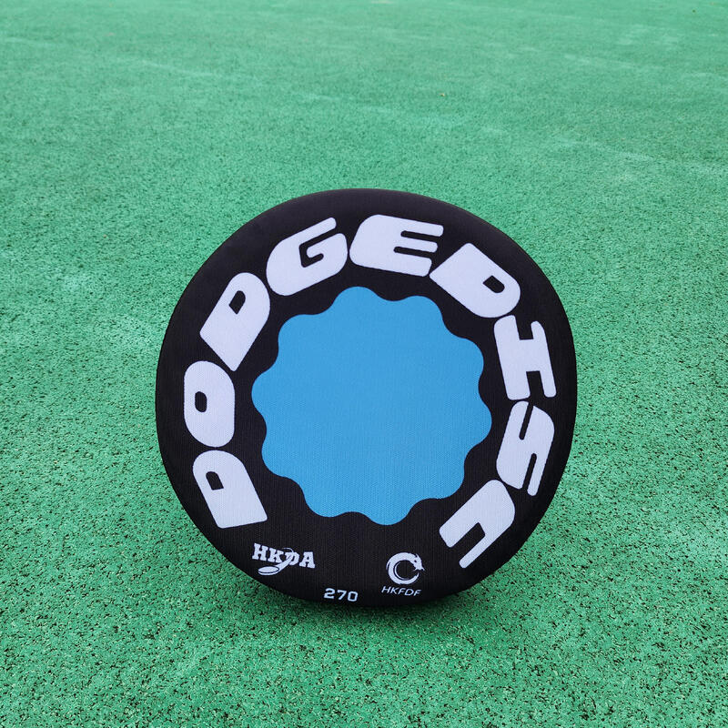 270MM  Dodge Disc - Black, White & Blue