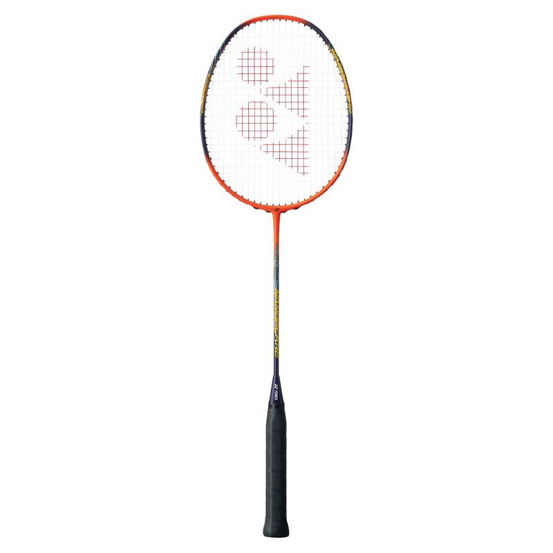 Nanoflare Feel Adult Badminton Racket (Strung) - Navy/Orange