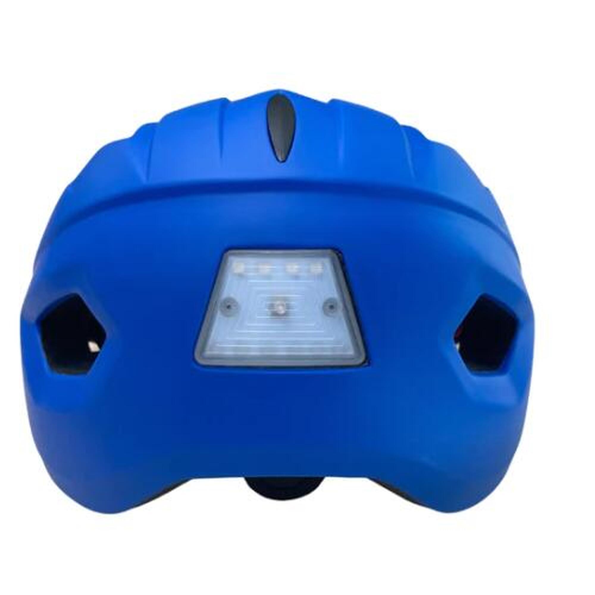 Kids' LED Cycling Helmet - Blue