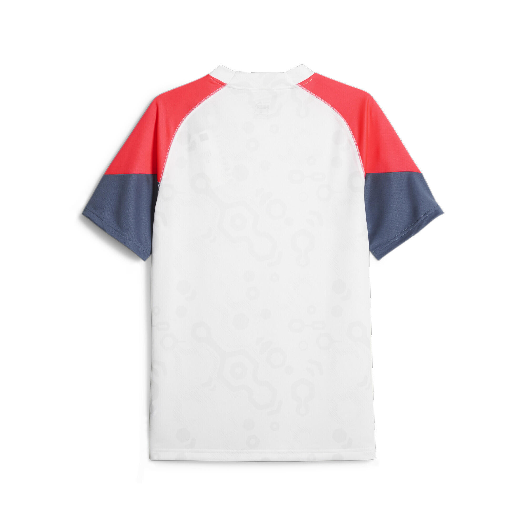 Maillot de football individualCUP PUMA White Fire Orchid Red 5/5