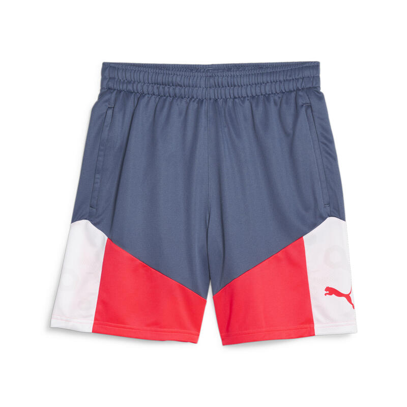 Short de football individualCUP PUMA White Inky Blue