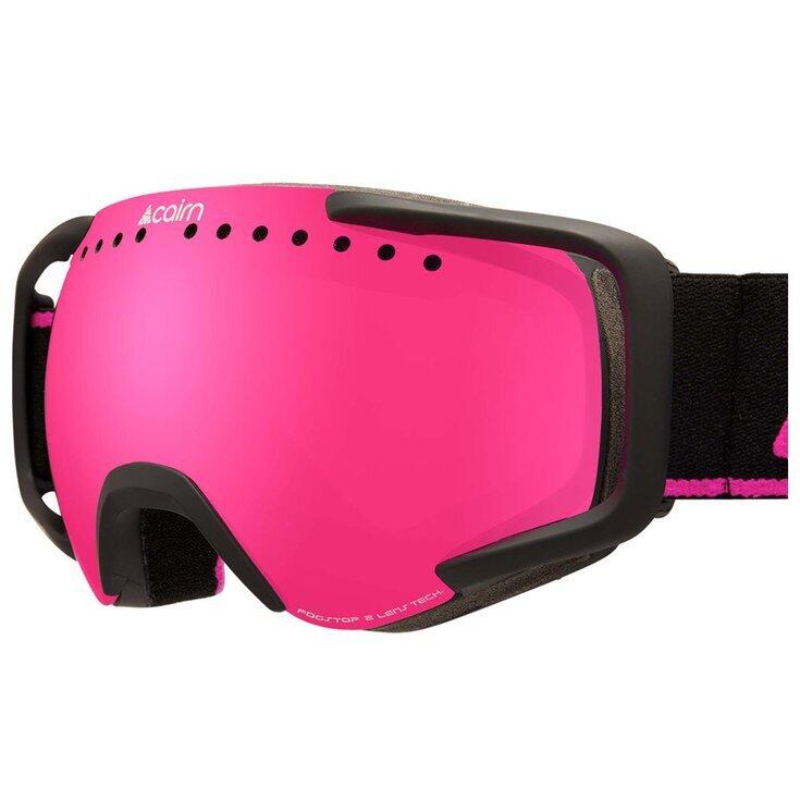 CAIRN Next / SPX300 Mat Black Neon Pink - Masque de ski Junior