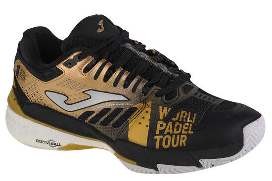 Scarpe Da Donna Joma T. World Padel Tour Nere E Oro