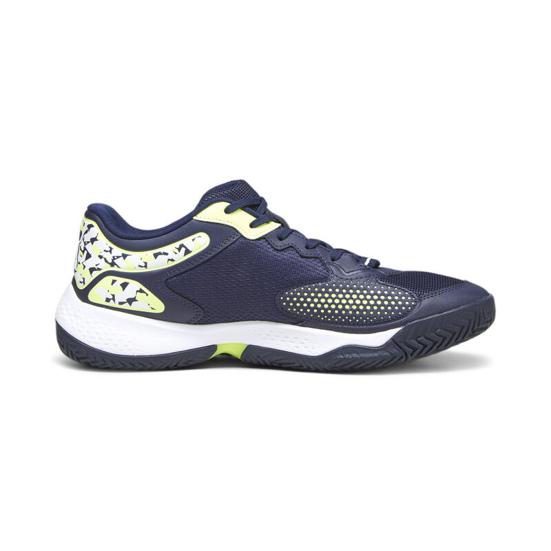 Chaussures de padel SolarCOURT RCT PUMA Navy Fast Yellow White Blue