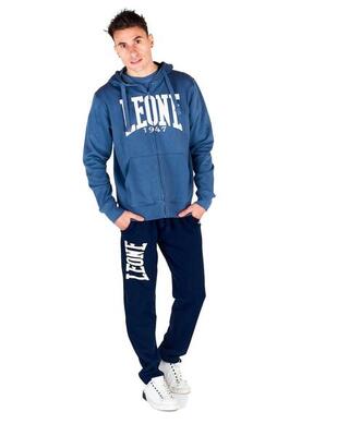 Felpa da uomo con cappuccio e zip Leone 1947 Apparel