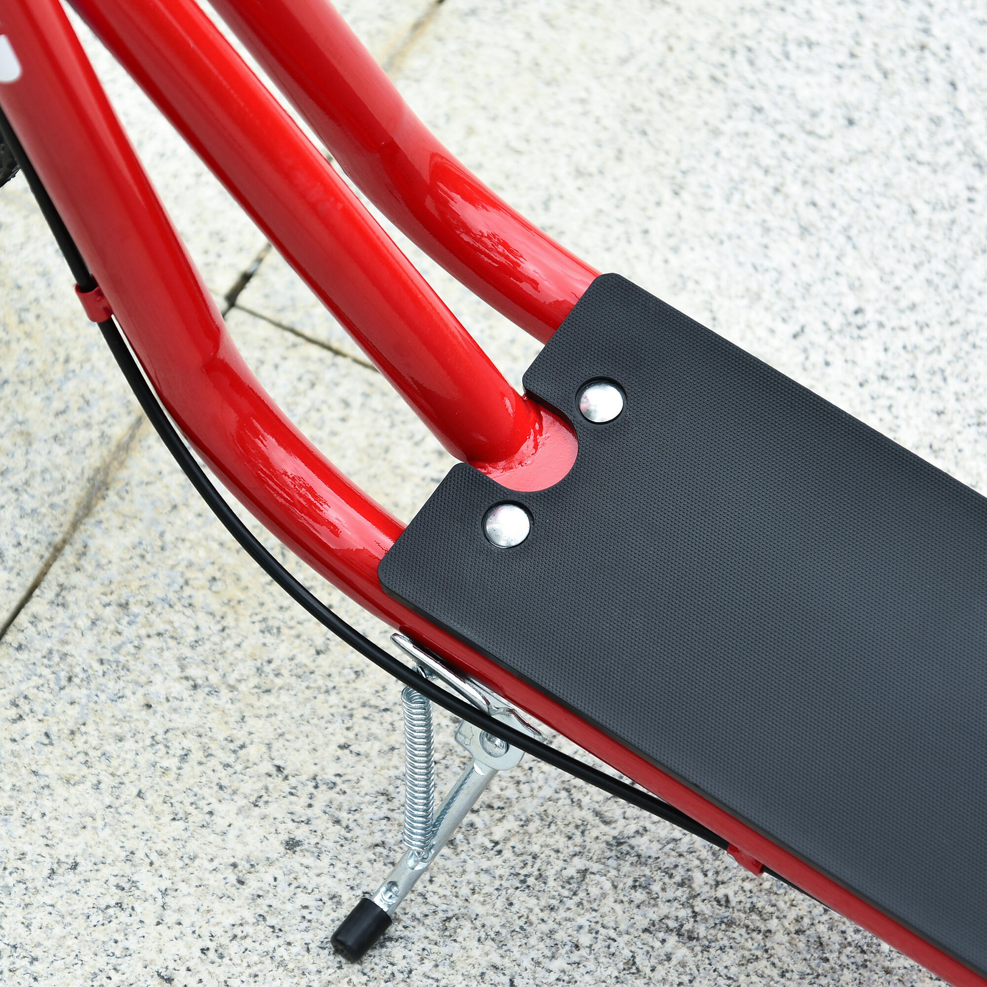 Trotinete para crianças 139x58x90-96 cm Vermelho HOMCOM 6/8