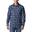 Langarmhemd Flare Gun Stretch Flannel Herren - blau