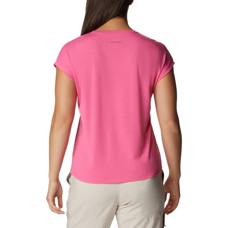 Boundless Trek Short Sleeve Tee női rövid ujjú póló - rózsaszín