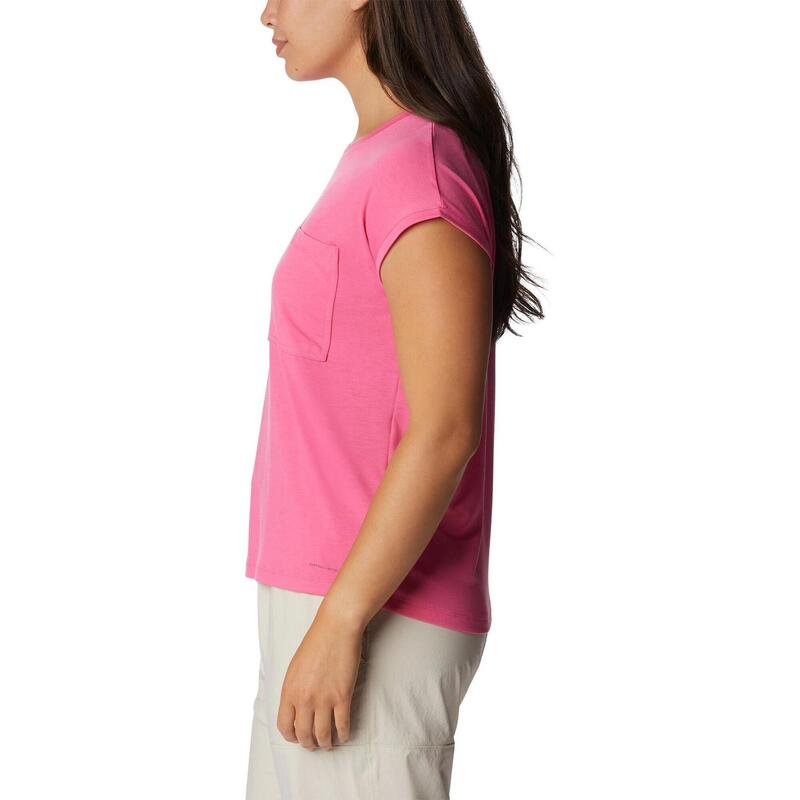 Boundless Trek Short Sleeve Tee női rövid ujjú póló - rózsaszín
