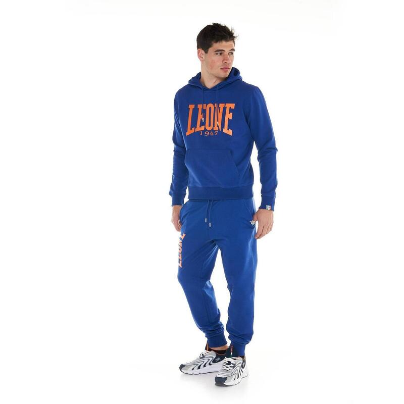 Sweat à capuche homme Leone 1947 Apparel Light Big Logo Sweat léger non gratté