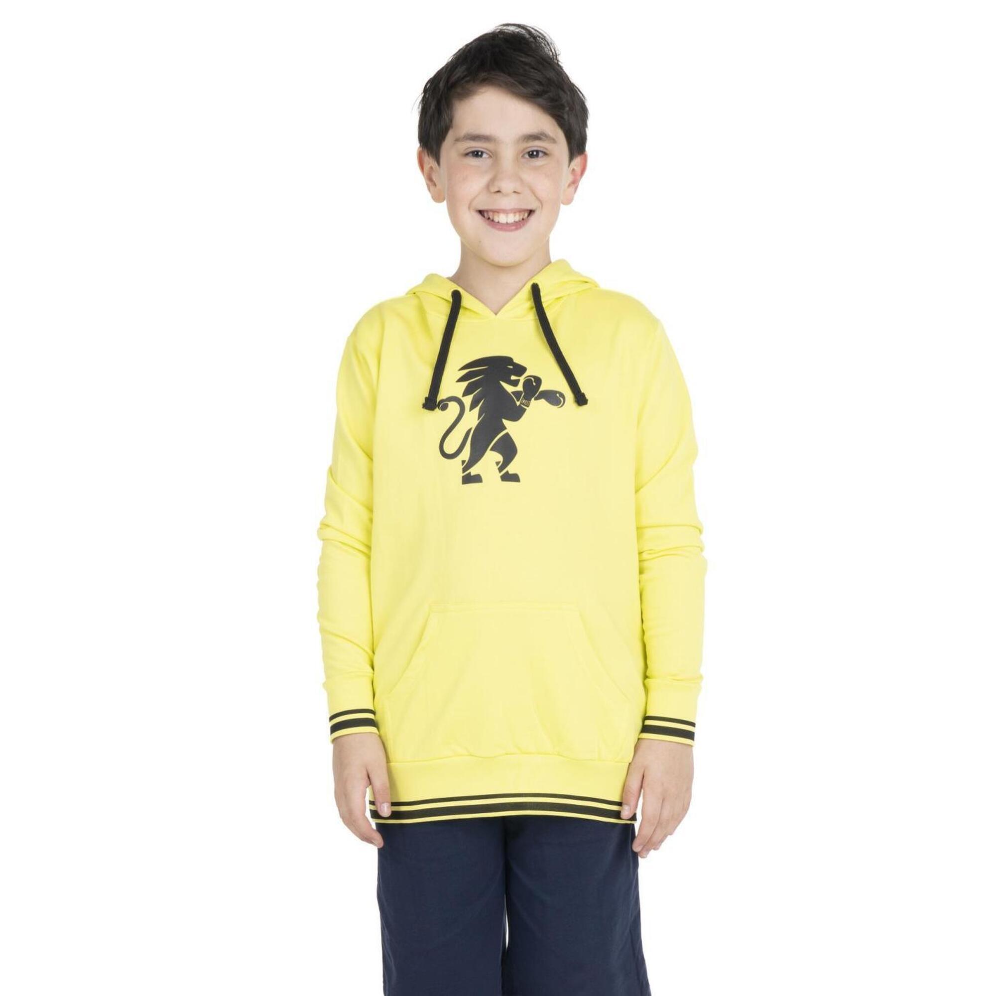 Leone 1947 Apparel - Sweat À Capuche Camouflage Pour Enfant Leone Bold Color - Sweat-shirt - Jaune - 52 2xl - Decathlon